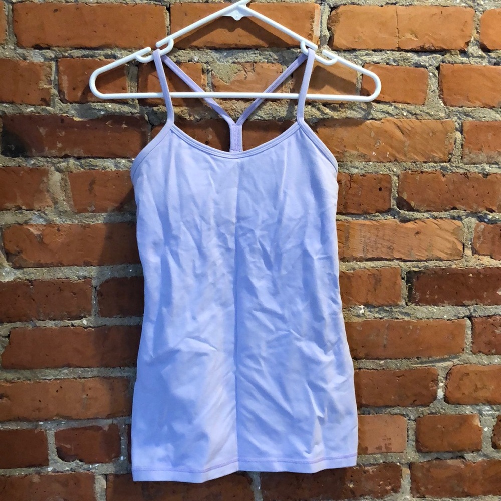 Lululemon tank light purple